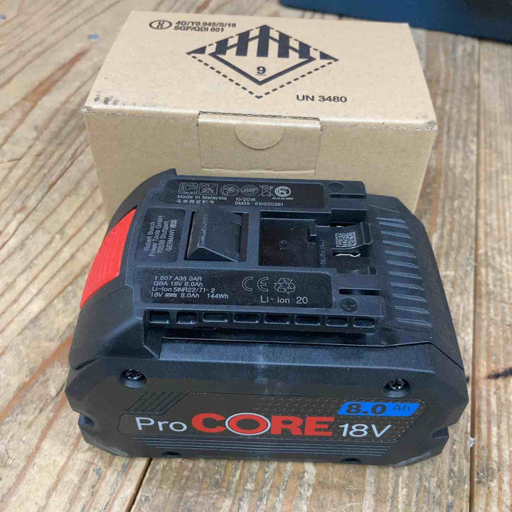 【未使用品】◇ボッシュ(BOSCH) 125㎜コードレスディスクグラインダ GWX18V-10SC【所沢店】