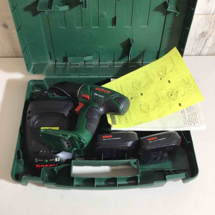 ◇BOSCH(ボッシュ) 14.4Vバッテリードライバードリル〔PSR14.4LI〕【戸田店】