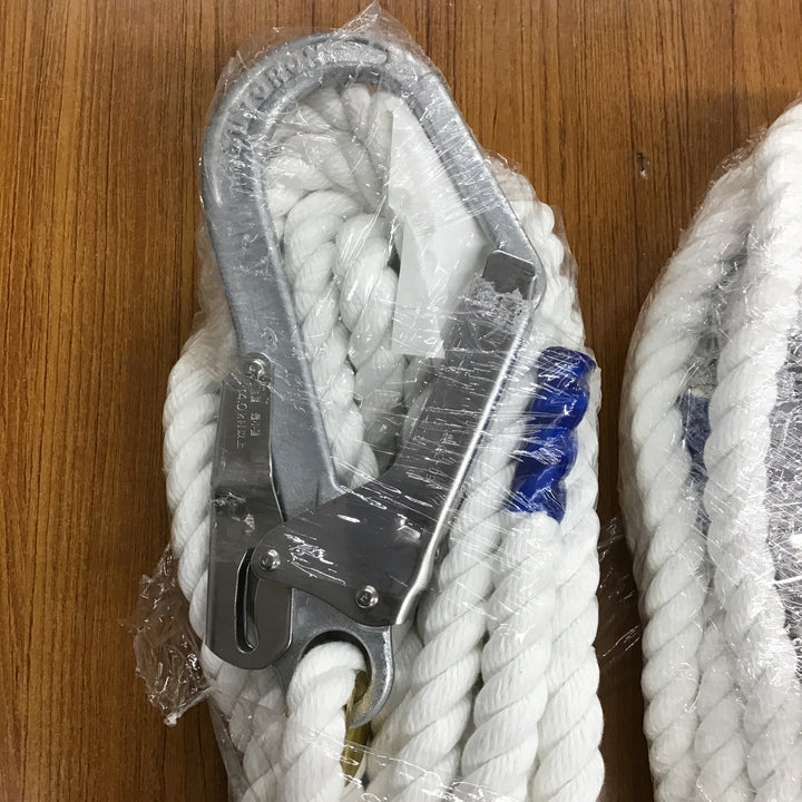 親綱 15m 2本セット 片側フック付き 【桶川店】