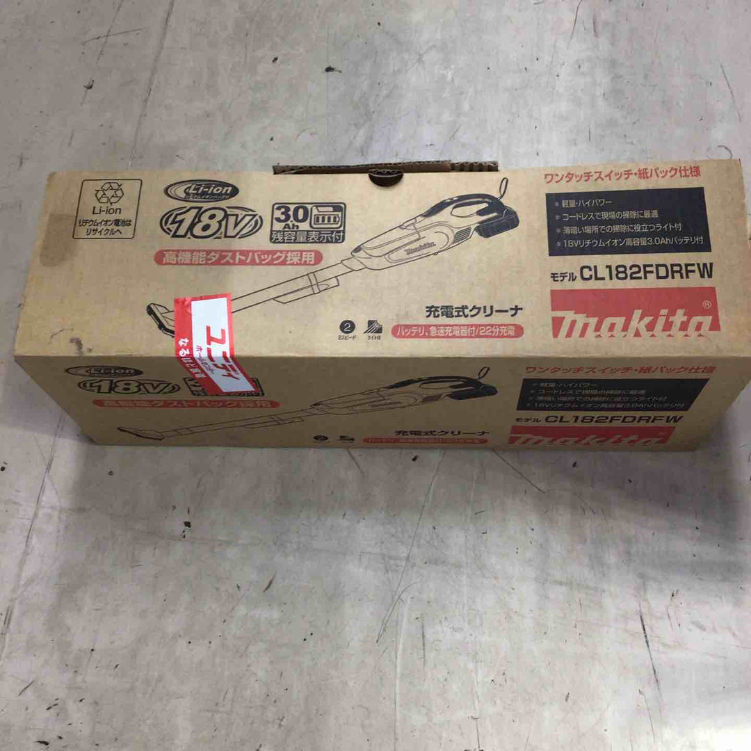★マキタ(makita) コードレスクリーナー CL182FDRFW【町田店】