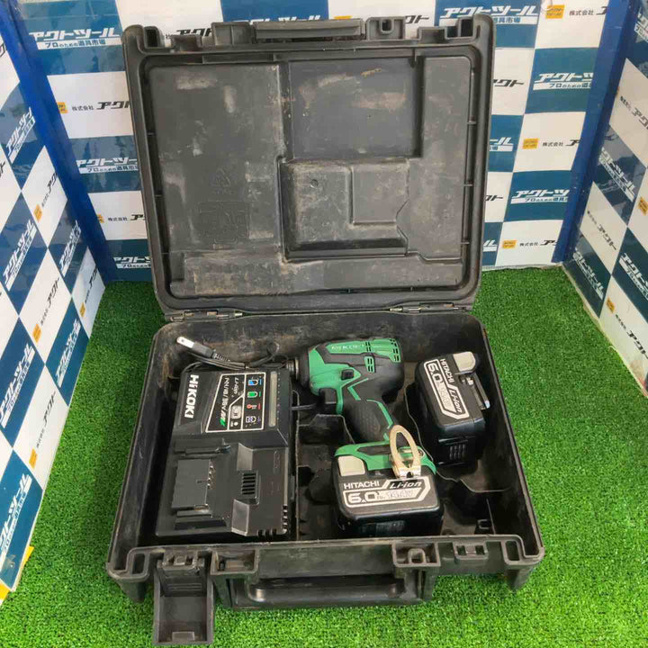 ★ハイコーキ(HIKOKI ※旧:日立工機) コードレスインパクトドライバー WH14DB(2SC)【草加店】