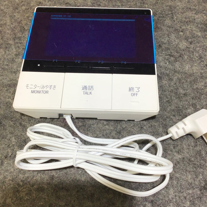 【ジャンク品】アイホン 4.3型モニターワイヤレステレビドアホン スノーホワイト KR-77 ※通電確認済み・子機との接続できません※【桶川店】