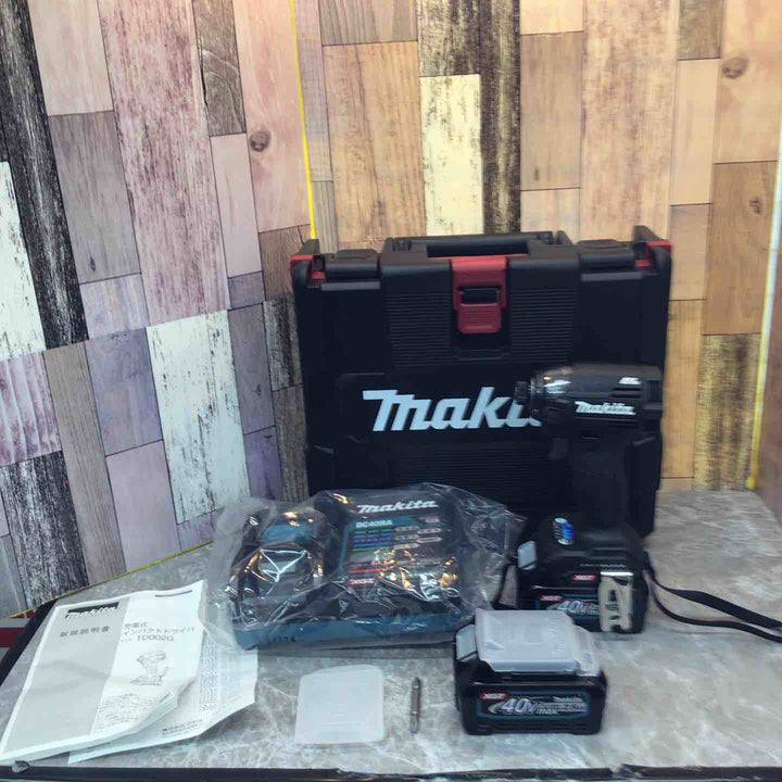 ★マキタ(makita) コードレスインパクトドライバー TD002GRDXB【八潮店】