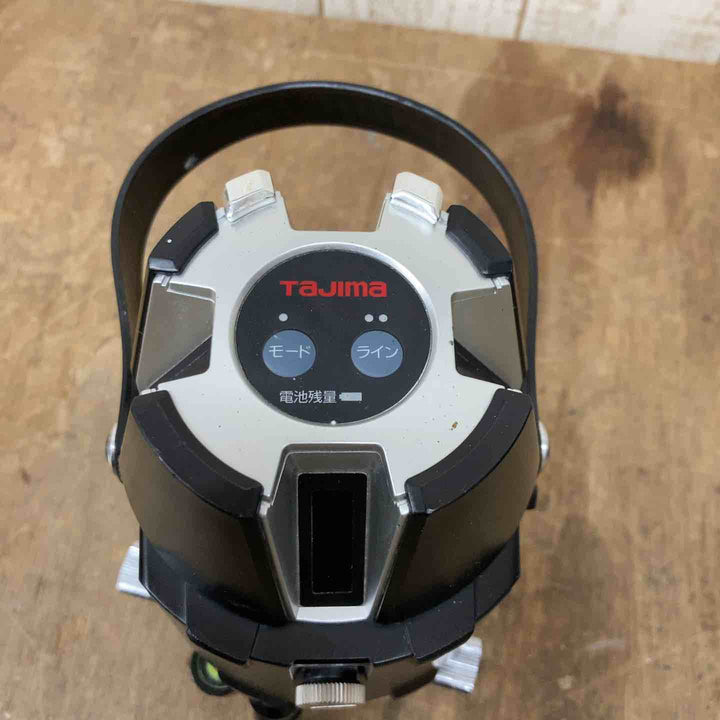 【中古品】タジマ(TAJIMA) ブルーグリーンレーザー 墨出し器 ZEROB-TYZ  縦・横・地墨 ゼロブルー ジンバル 乾電池専用【柏店】