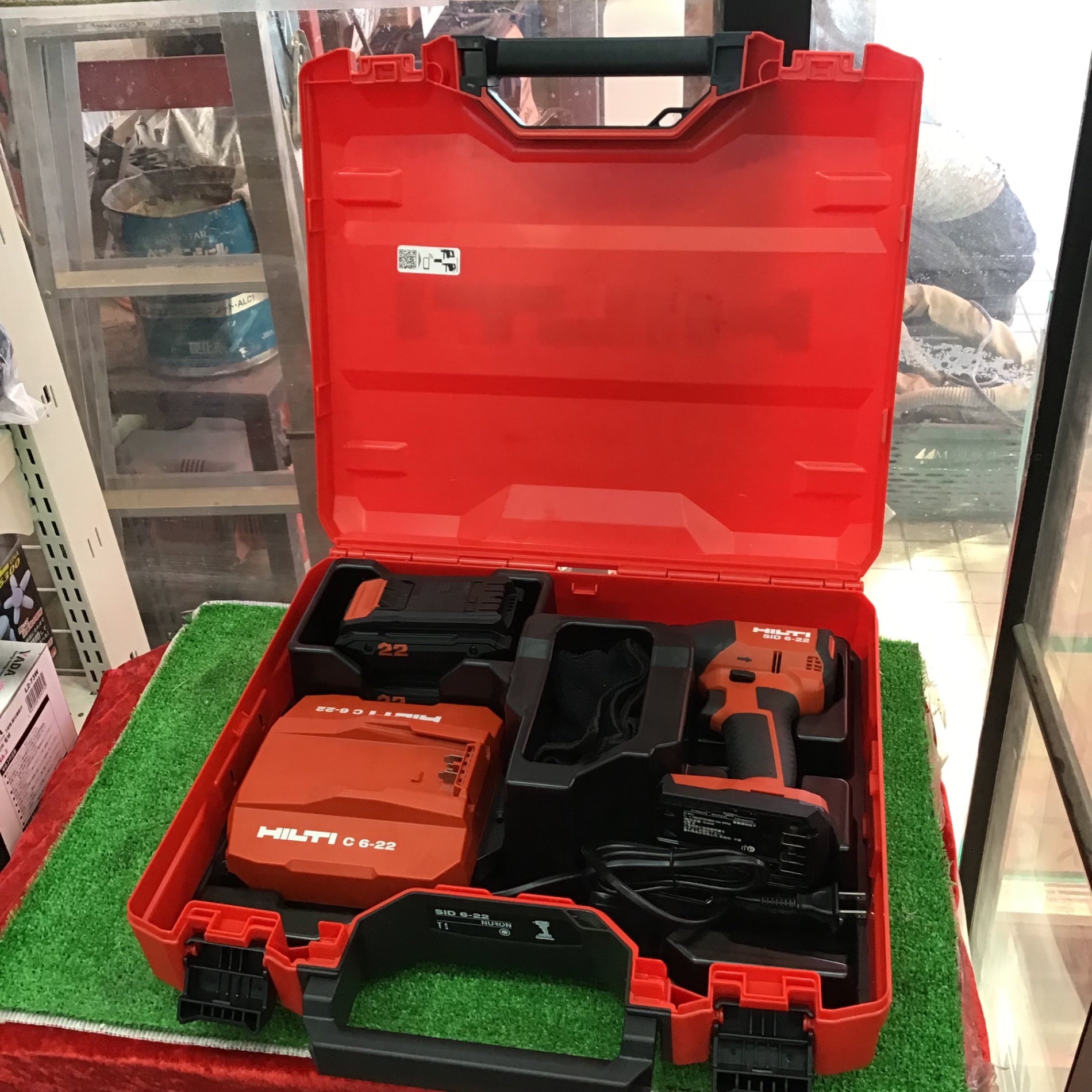 ヒルティ AG6D-22 充電式ディスクグラインダ【野田愛宕店】【店頭取引