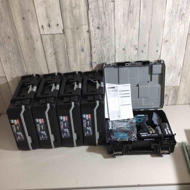 【未使用品】マキタ(makita) コードレスインパクトドライバー TD173DRGX TD173DRGXB TD173DRGXOブルー 青 ブラック 黒 オリーブ 5台セット【戸田店】