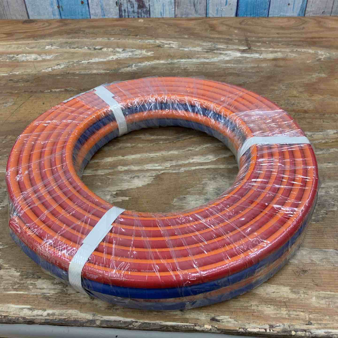 【未使用品】NCR 酸素・アセチレン ツインホース 内径5mm 全長10M 溶接 溶断【柏店】