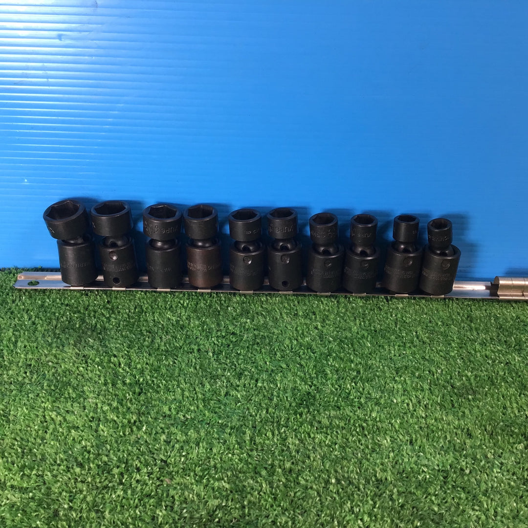 【中古品】マックツール(MACTOOLS)ユニバーサルソケット XUP6 10~19mm 10個セット【岩槻店】