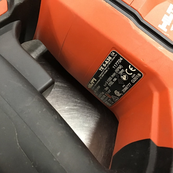 ★ヒルティHILTI) コードレスハンマドリル TE6-A36【戸田店】