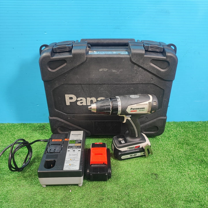 ◇パナソニック(Panasonic) コードレスドリルドライバ EZ74A1LS2F-H【岩槻店】