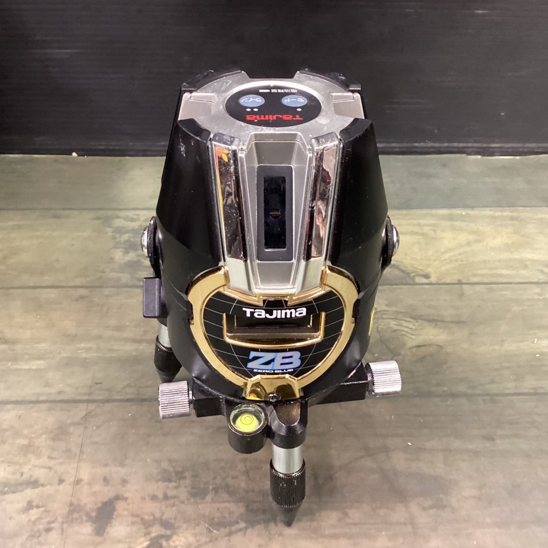 【中古品】 タジマ(Tajima) レーザー墨出し器 矩十字・横 ZEROB-KJY ブルーグリーン ZERO 簡易動作確認済み 【東大和店】