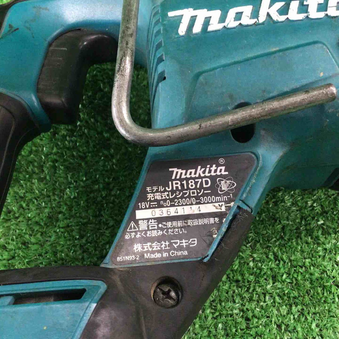 ★マキタ(makita) コードレスレシプロソー JR187DZ【川崎店】