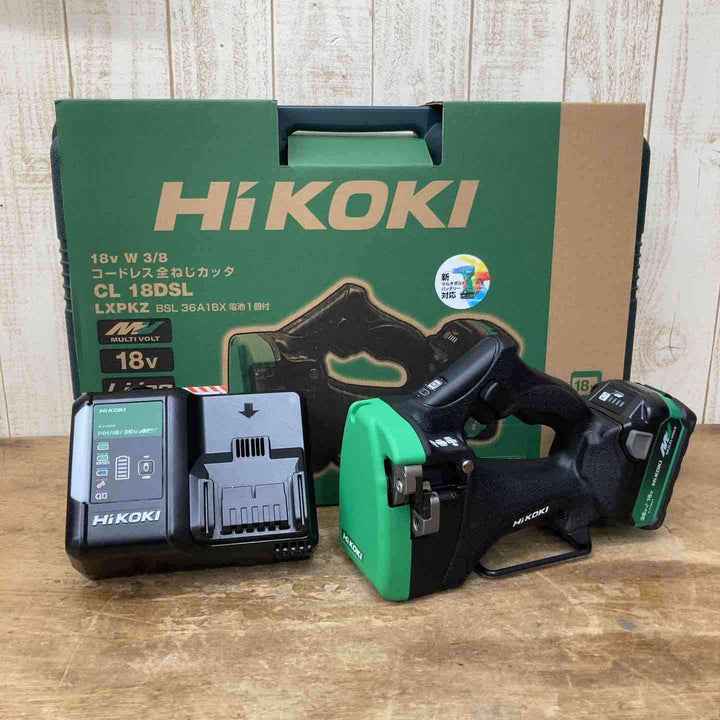 ★ハイコーキ(HIKOKI ※旧:日立工機) コードレス全ネジカッター CL18DSL(LXPKZ)【柏店】