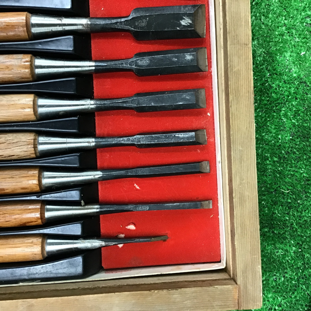 のみ勝 10本組 鑿・鉋・大工道具 【桶川店】