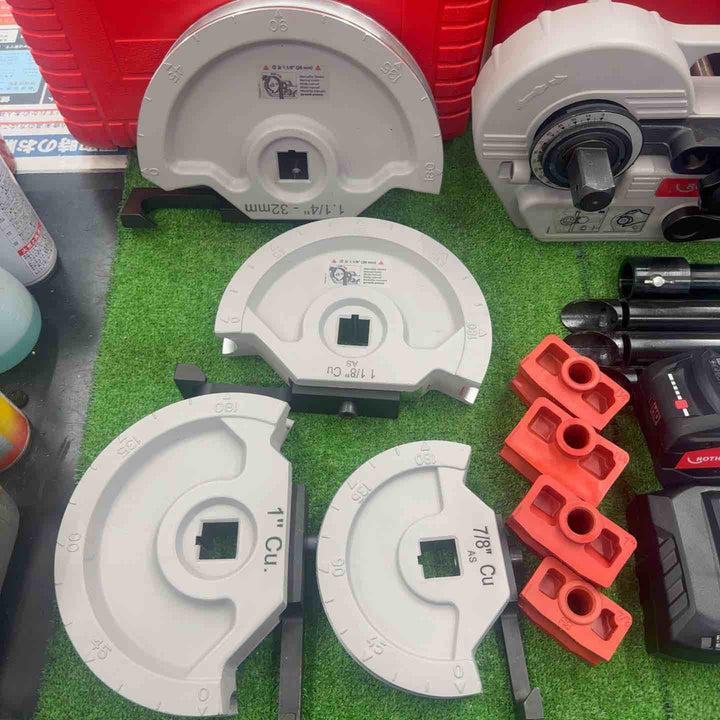 【美品中古】 アサダ ローデンベルガー 18V 充電式 銅管 電動ベンダー ローベンド4000E 18V/8Ahバッテリ付き! 【桶川店】