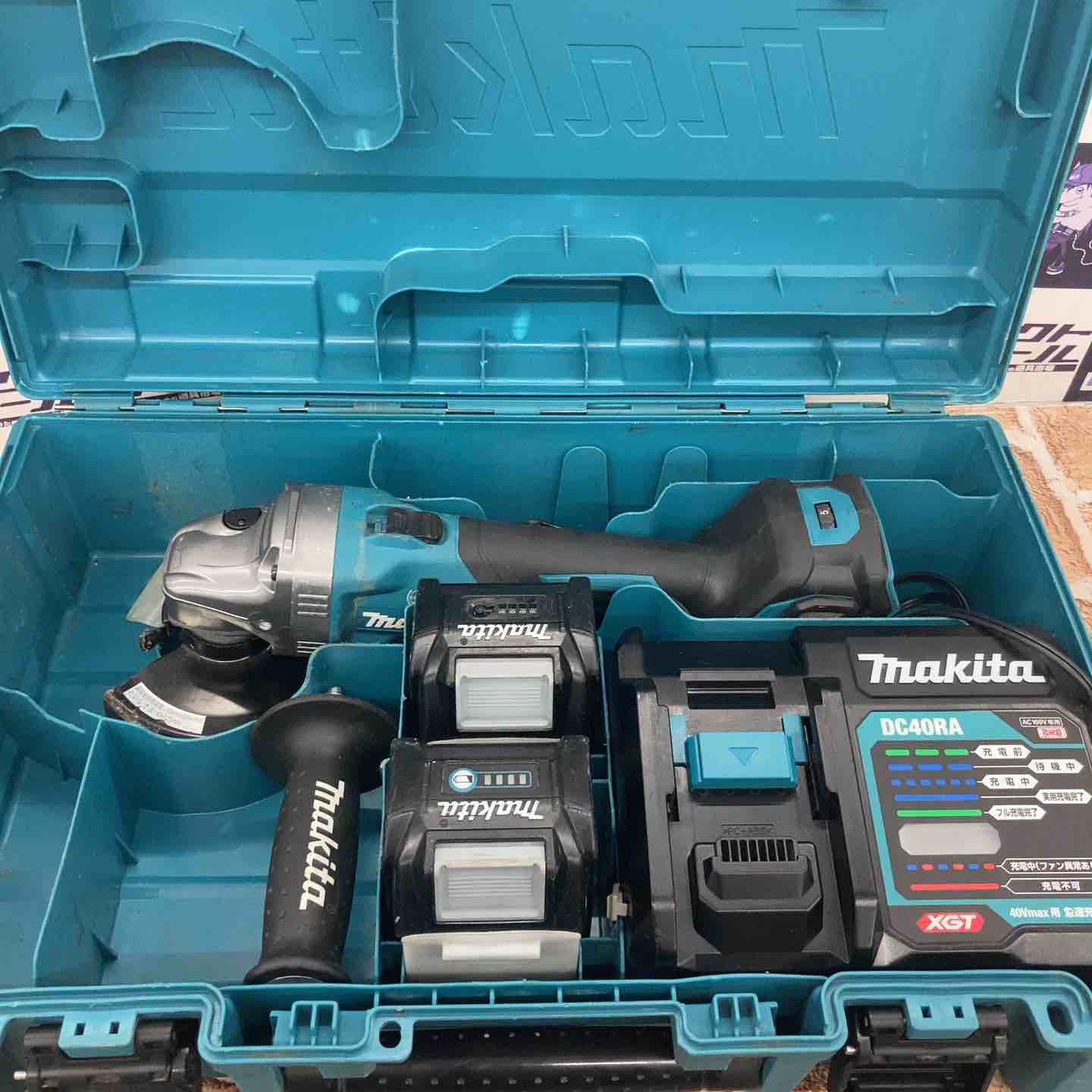 【中古品】マキタ(makita) 125mmコードレスディスクグラインダ GA018GRMX【所沢店】 中古品】マキタ(makita) 125mmコードレスディスクグラインダ GA018GRMX