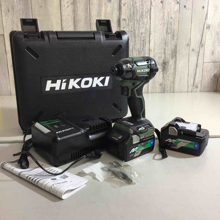 【未使用品】★ハイコーキ HIKOKI 36V コードレスインパクトドライバ WH36DC(2XPS)(G) 【戸田店】