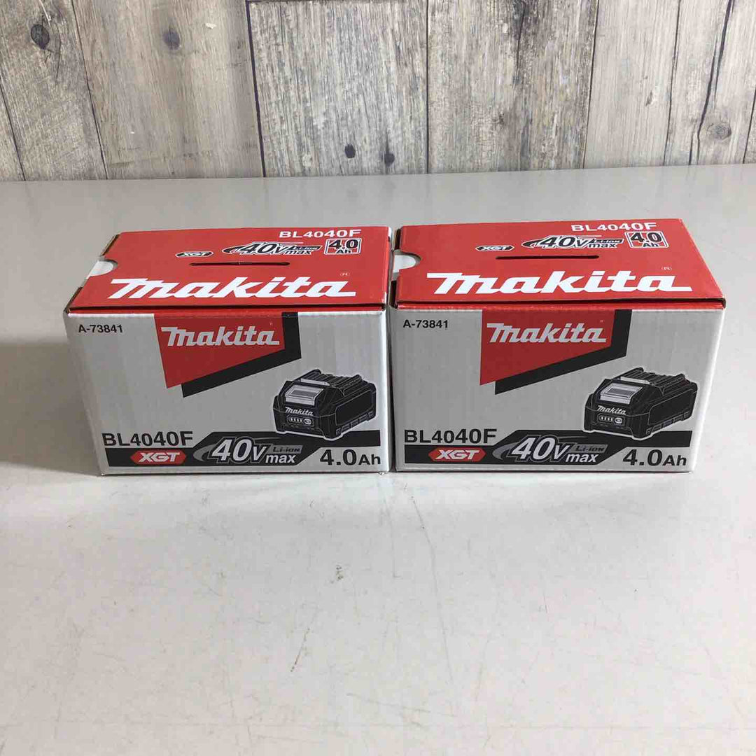 ★マキタ(makita) リチウムイオンバッテリー 40Vmax/4.0Ah BL4040F 2個セット【戸田店】
