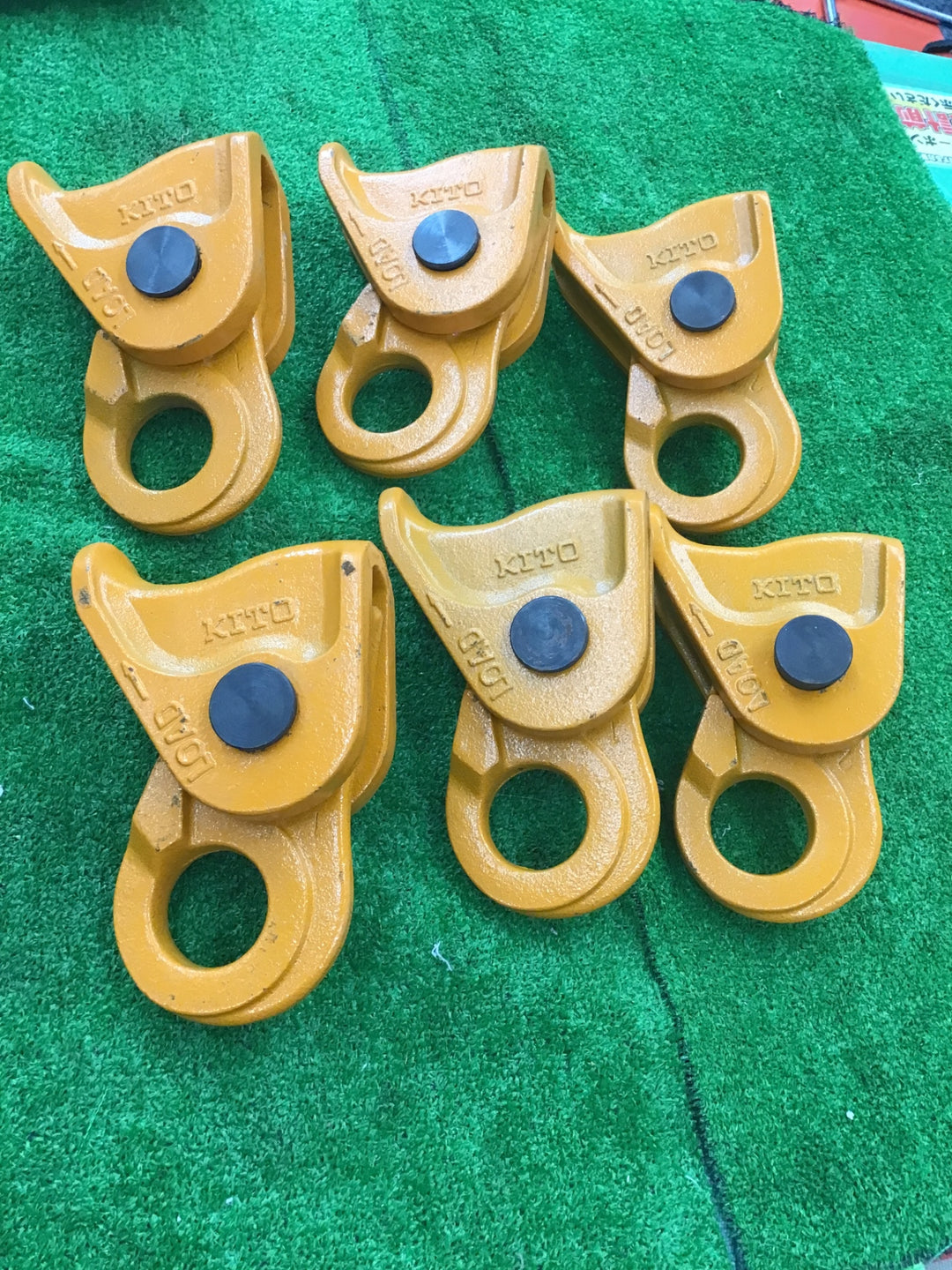 KITO タコマン ワイヤークランプ  Dia.16-20  3t  6個セット【桶川店】