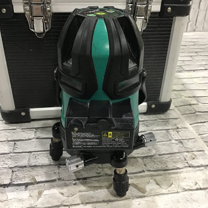 〇VOICE レーザー墨出し器 グリーンレーザー VLG-8X【川口店】