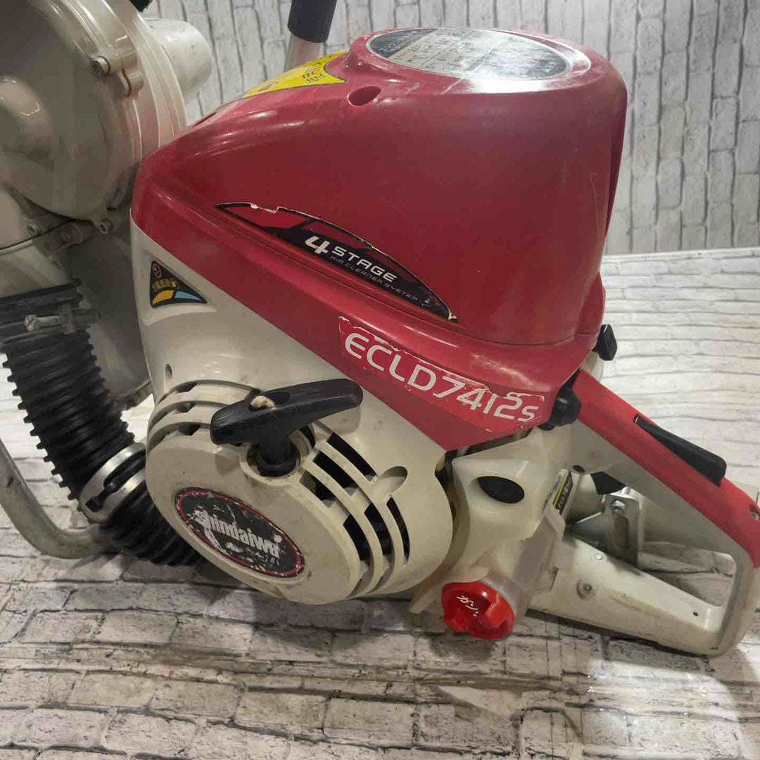 【店頭受取り限定】新ダイワ エンジンカッター 集塵タイプ【ターボクリーン】 ECLD7412S-CD【川口店】