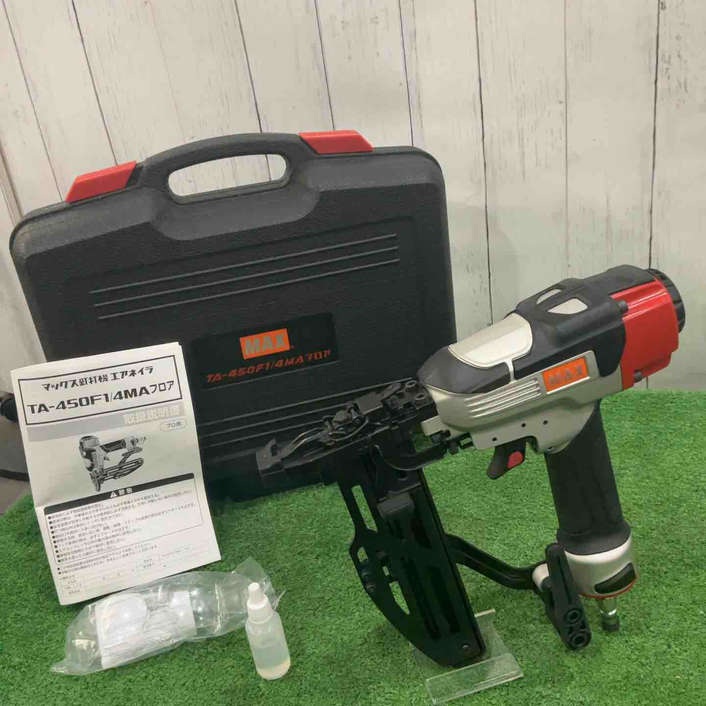 現状品】◇マックス(MAX) 常圧フロアタッカ TA-450F1/4MAフロア 保証 