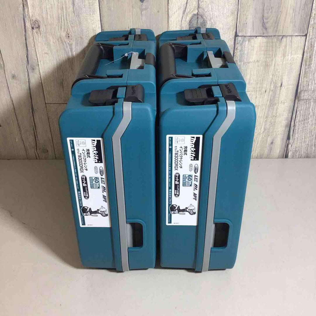 【未使用品】 マキタ makita コードレス インパクトレンチ  TW300DRGX 2台 バッテリー&充電器付 フルセット インパクトレンチ 純正 純正品 充電式 18V 【戸田店】