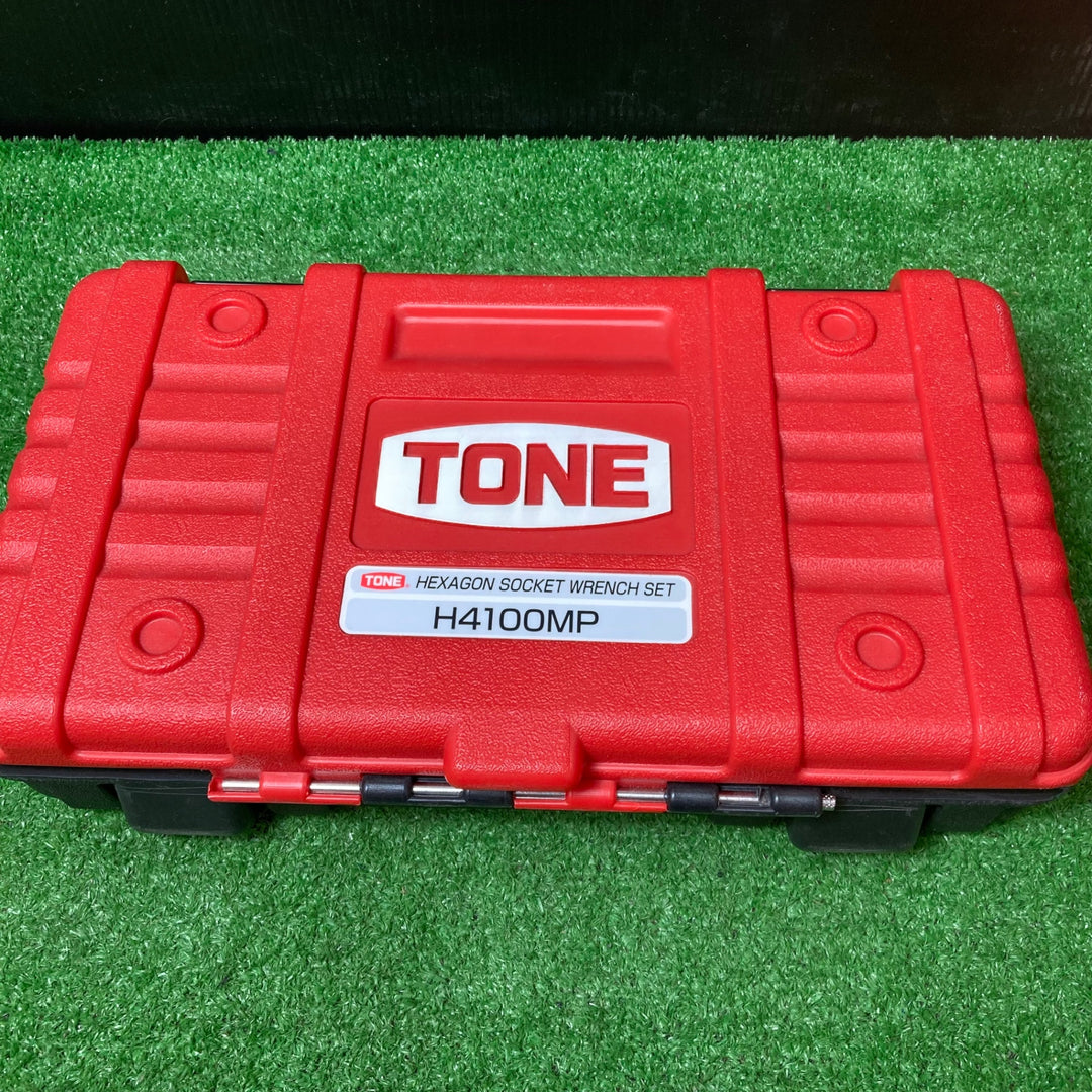 〇トネ(TONE) ヘキサゴンソケットセット H4100MP【岩槻店】