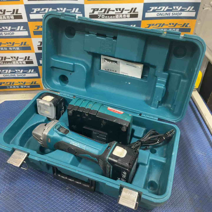 ☆マキタ(makita) 100mmコードレスディスクグラインダー GA400DRF【草加店】