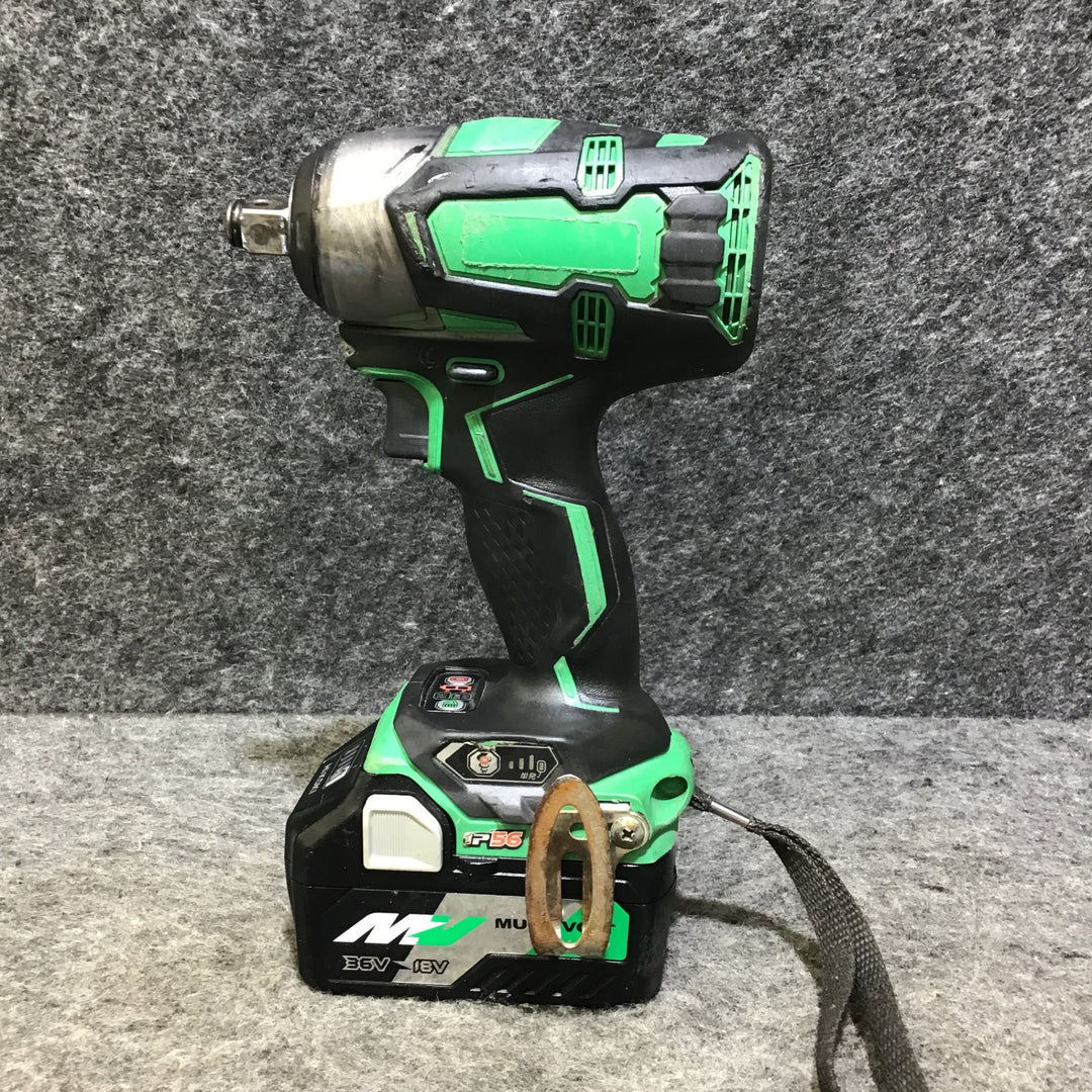 【中古品】ハイコーキ(HIKOKI ※旧:日立工機) コードレスインパクトレンチ WR18DBDL2 バッテリ付き!【桶川店】