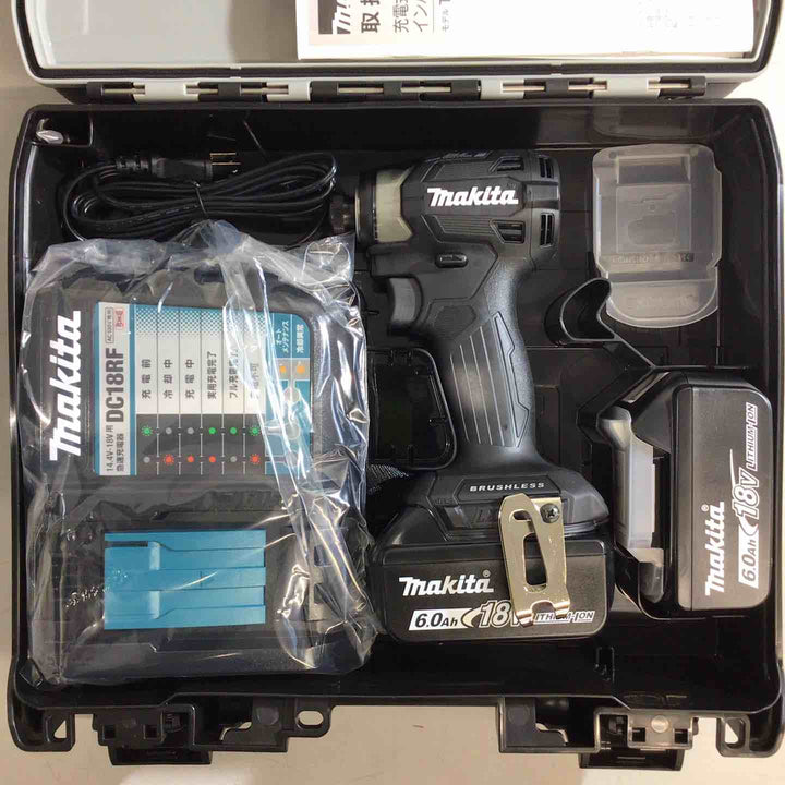 【未使用品】マキタ(makita) コードレスインパクトドライバー TD173DRGXB 3台セット ブラック【戸田店】