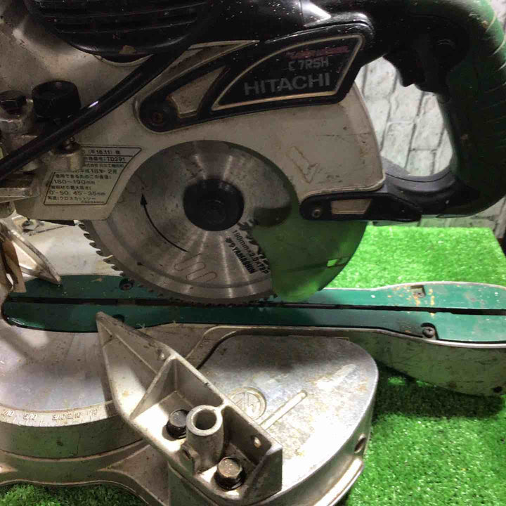 ☆ハイコーキ(HIKOKI ※旧:日立工機) 卓上スライド丸のこ C7RSH【川口店】