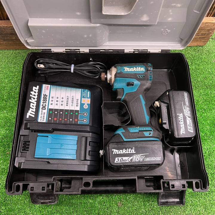 ★マキタ(makita) コードレスインパクトドライバー TD171DRGX  バッテリ 3.0Ah、5.0Ah 各1個 【桶川店】