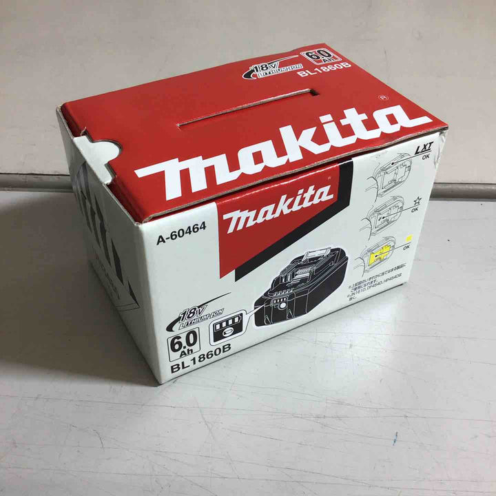 ★マキタ(makita) リチウムイオンバッテリー 18V/6.0Ah BL1860B【戸田店】