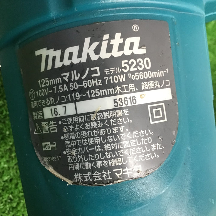 【現状品】マキタ/makita 125mm電気マルノコ 5230 【鴻巣店】