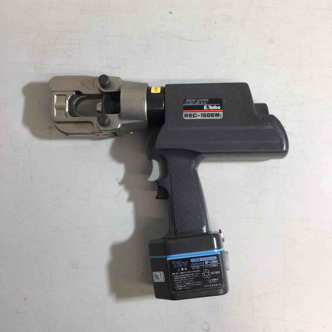 ◇泉精器(IZUMI) コードレス油圧式圧着工具 REC-150EM1【戸田店】
