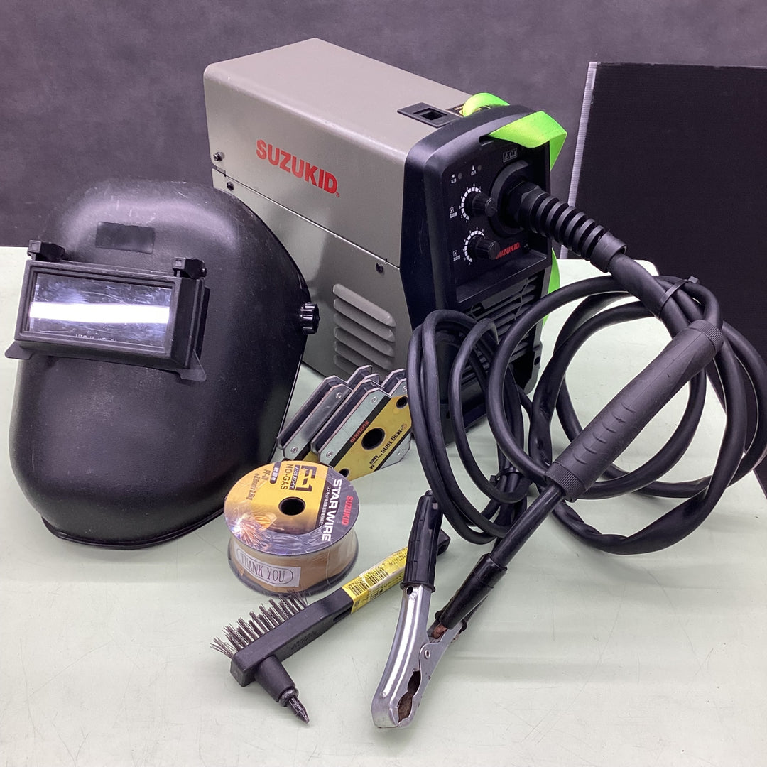SUZUKID インバータノンガス半自動溶接機 SBD-80MGスター電器製造 BUDDYスズキッド 100V 溶接機【越谷店】
