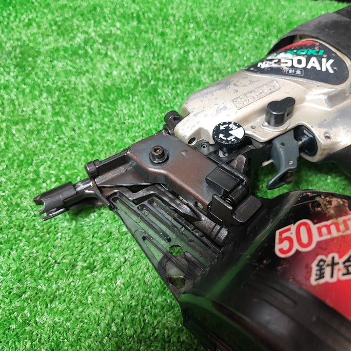 〇ハイコーキ(HIKOKI ※旧:日立工機) 常圧釘打ち機 NV50AK【岩槻店】