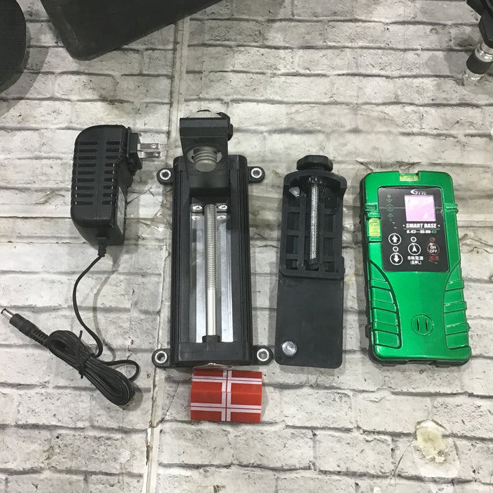 LTC レーザーテクノ プラチナグリーンレーザー 墨出し器 LTC-G610BB 受光器・自動追尾台SB-Z付属!【川口店】