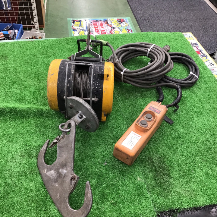 【現状品・保証なし】○リョービ(RYOBI) ウインチ WI-61C (15m)【桶川店】