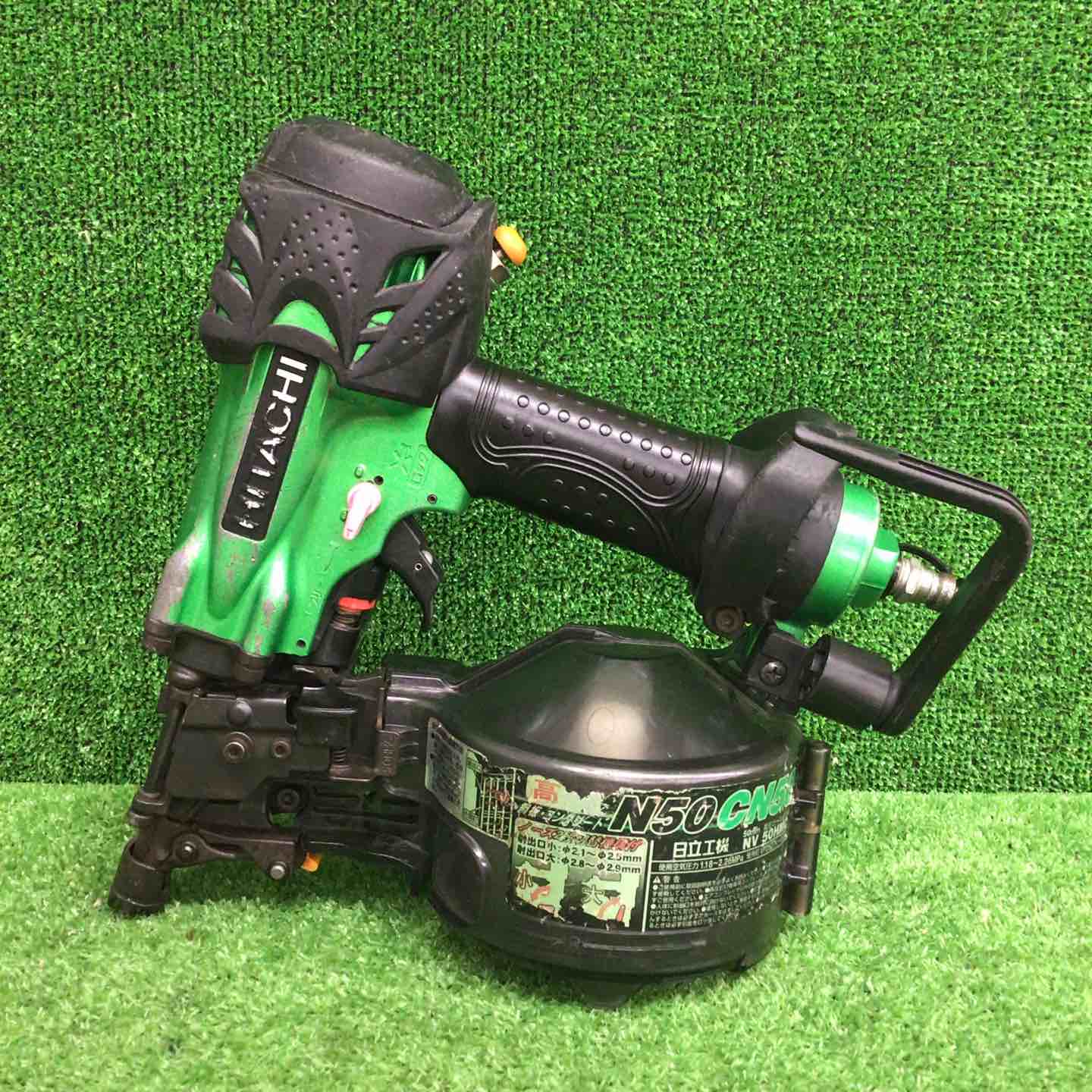 日立工機 ヒタチ NV50HMC 高圧 50mm 釘打ち機 コイルネイラ【野田愛宕