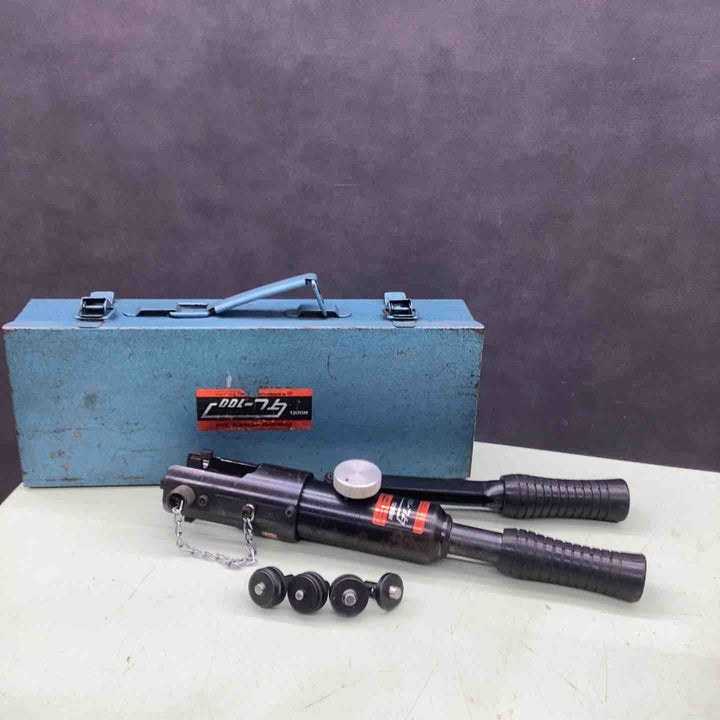 手動 油圧 圧着器 GL-100 KAMEKURA カメクラ 圧着機 かしめ 電気工事【越谷店】