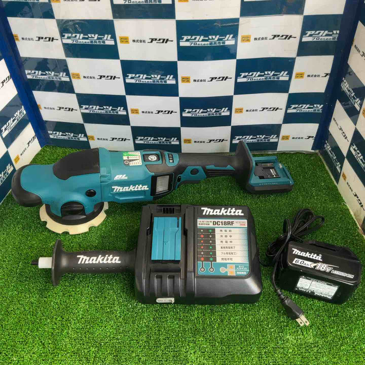 ★マキタ(makita) コードレスランダムオービットポリッシャ PO500DRG【草加店】