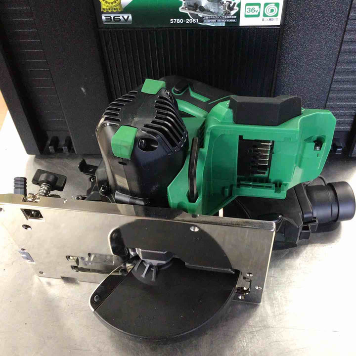 【未使用】HiKOKI(ハイコーキ) 旧日立工機 36V マルチボルト コードレス 集塵丸のこ のこ刃別売り C3605DYB(XPS)【草加店】