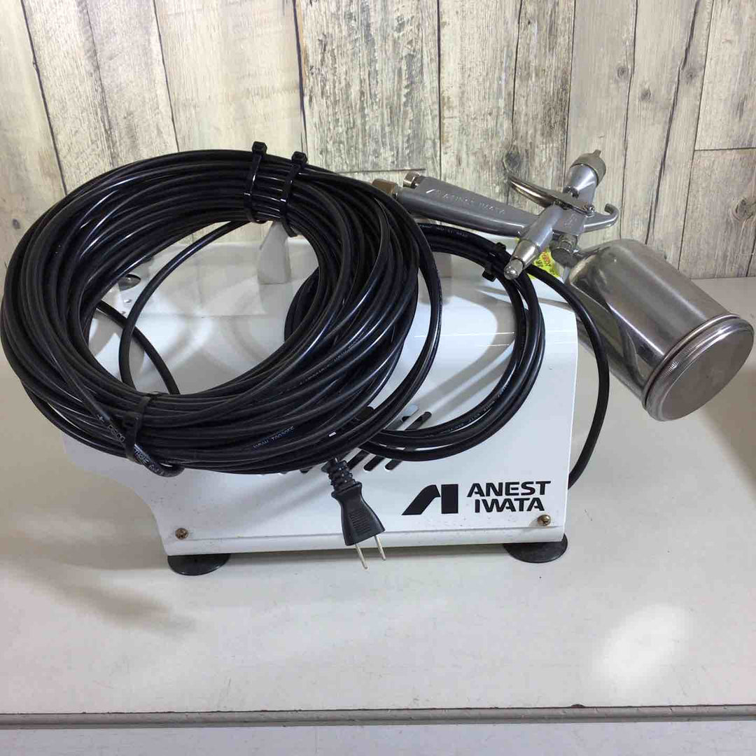 ◇アネスト岩田 除菌液塗布キット VTS-5L-C1 ミニコンプレッサー DFC-108 + 専用スプレーガン LPH-50-VTS【戸田店】