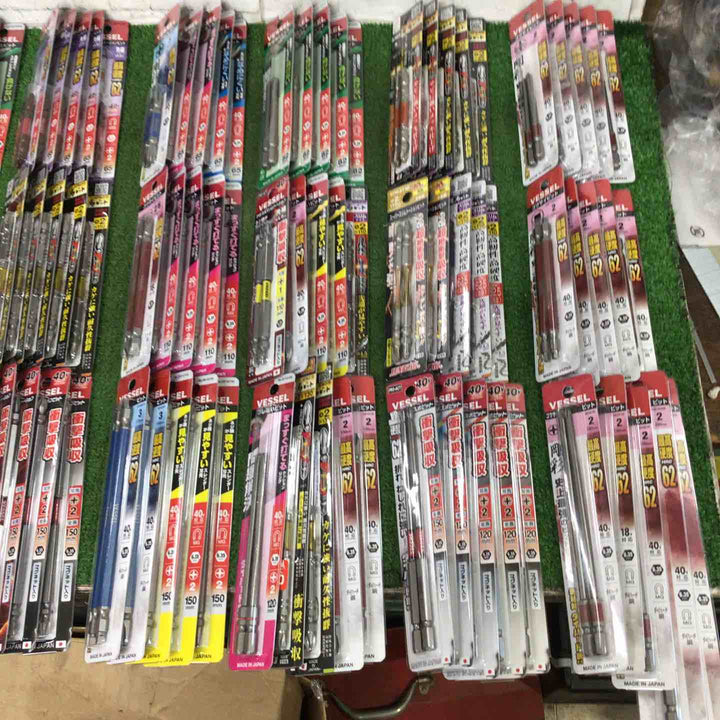 【未使用品】ビット2本入り×180個まとめ売り♪ VESSEL ベッセル ANEX アネックス など ≪送料無料≫ ⑦