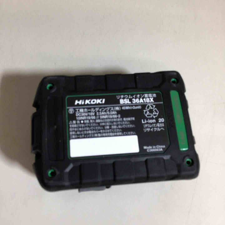 ★ハイコーキ(HIKOKI ※旧:日立工機) リチウムイオンバッテリー 36V/2.5Ah BSL36A18X【戸田店】