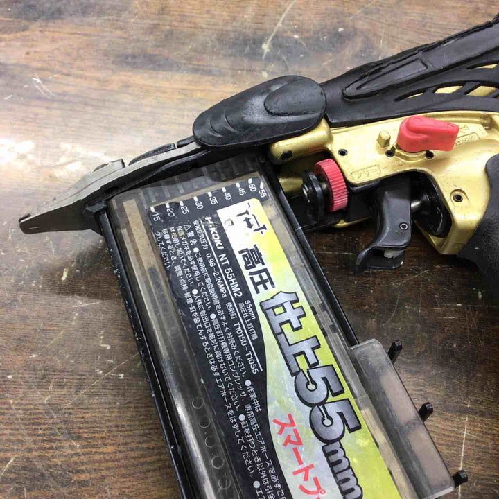 ★ハイコーキ(HIKOKI ※旧:日立工機) 高圧フィニッシュネイラ NT55HM2【戸田店】