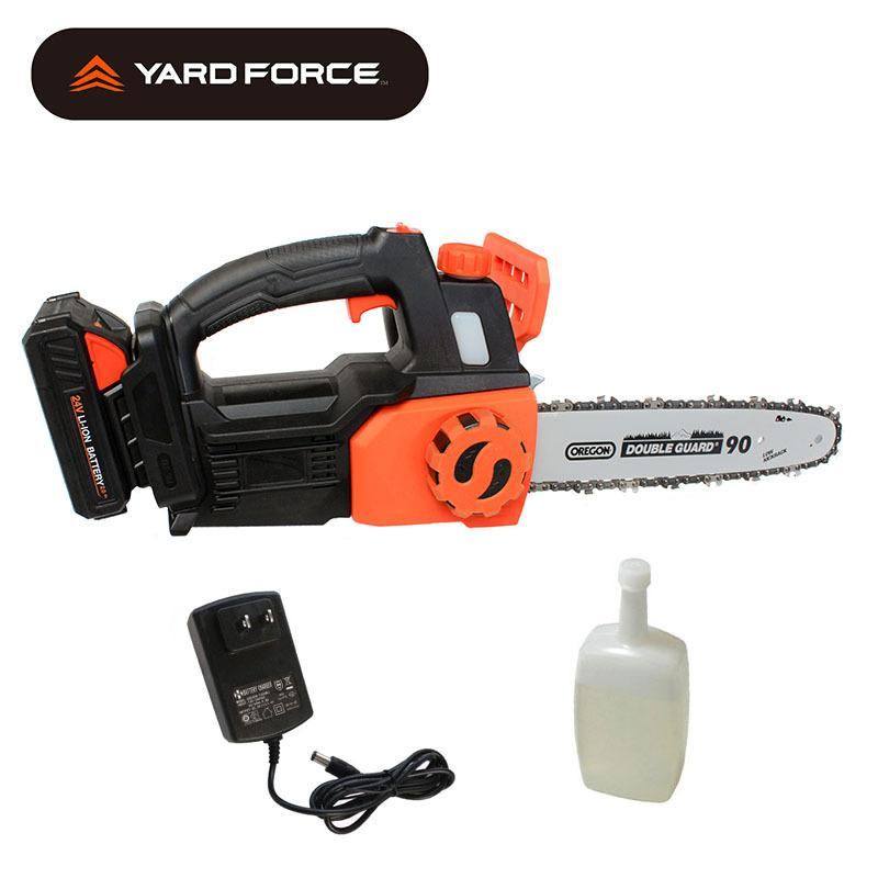 【未使用品】YARD FORCE ヤードフォース 充電式チェーンソー 24Vブラシレスチェーンソープロ LS-C30-JP【川越店】 未使用品】YARD FORCE ヤードフォース 充電式チェーンソー 24V