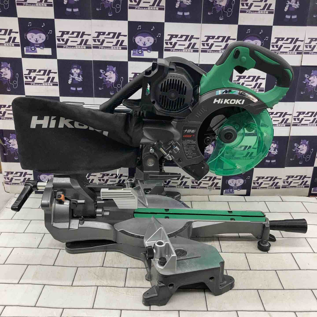 ★ハイコーキ(HIKOKI ※旧:日立工機) コードレス卓上スライド丸のこ C3606DRB(NN)【所沢店】